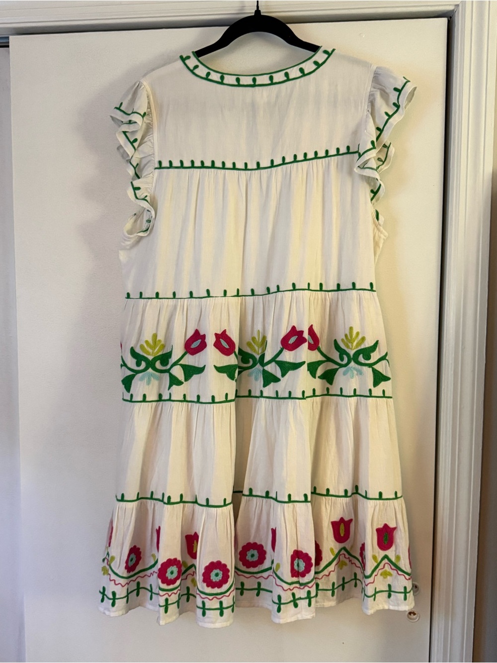 Roller Rabbit White Embroidered Dress - Picture 10 of 11